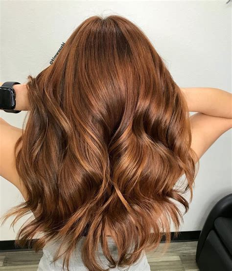 lightest reddish brown hair color